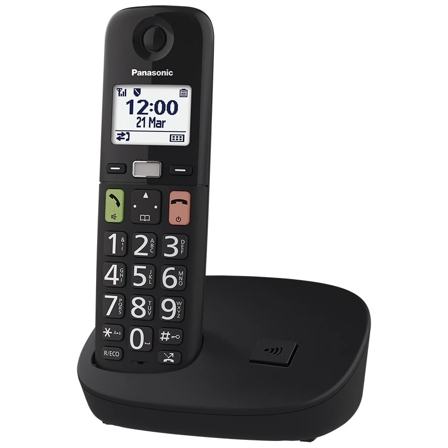 PANASONIC KX-TGU110FXB dect telefon fekete