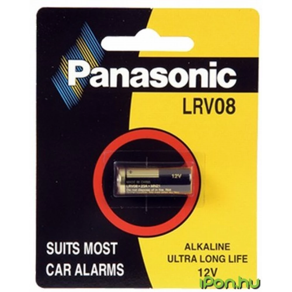 PANASONIC LRV08 12 voltos elem 1db