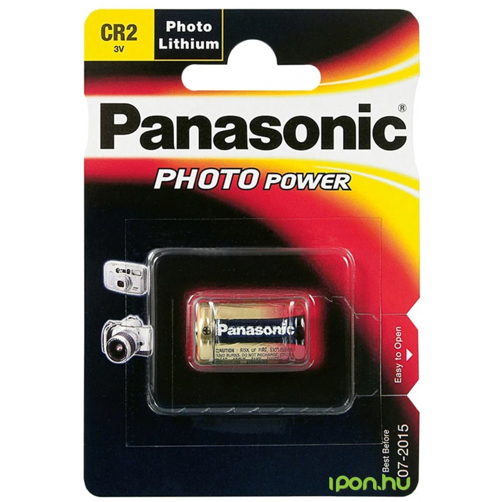PANASONIC Photo Power CR-2L 3V-os elem 1db