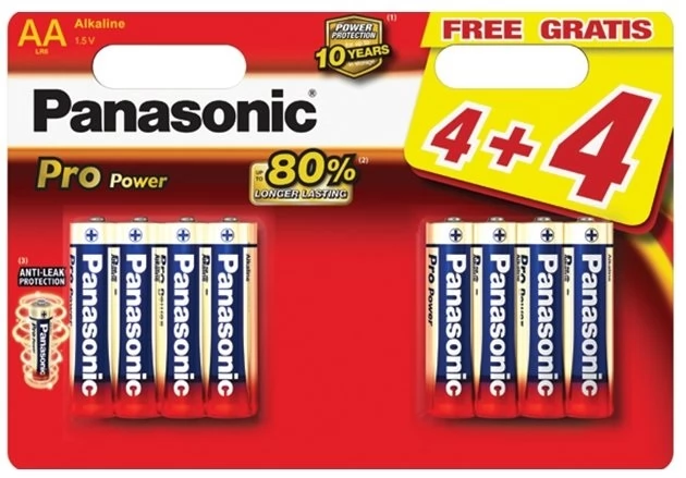 PANASONIC Pro Power ceruza elem (AA) 8db