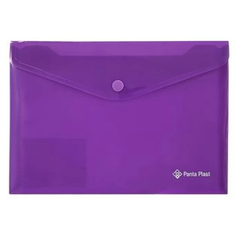 PANTA PLAST Irattartó tasak A5 PP patentos neon lila