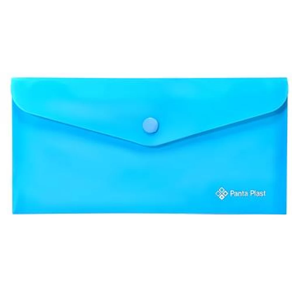 PANTA PLAST Irattartó tasak DL PP patentos neon kék