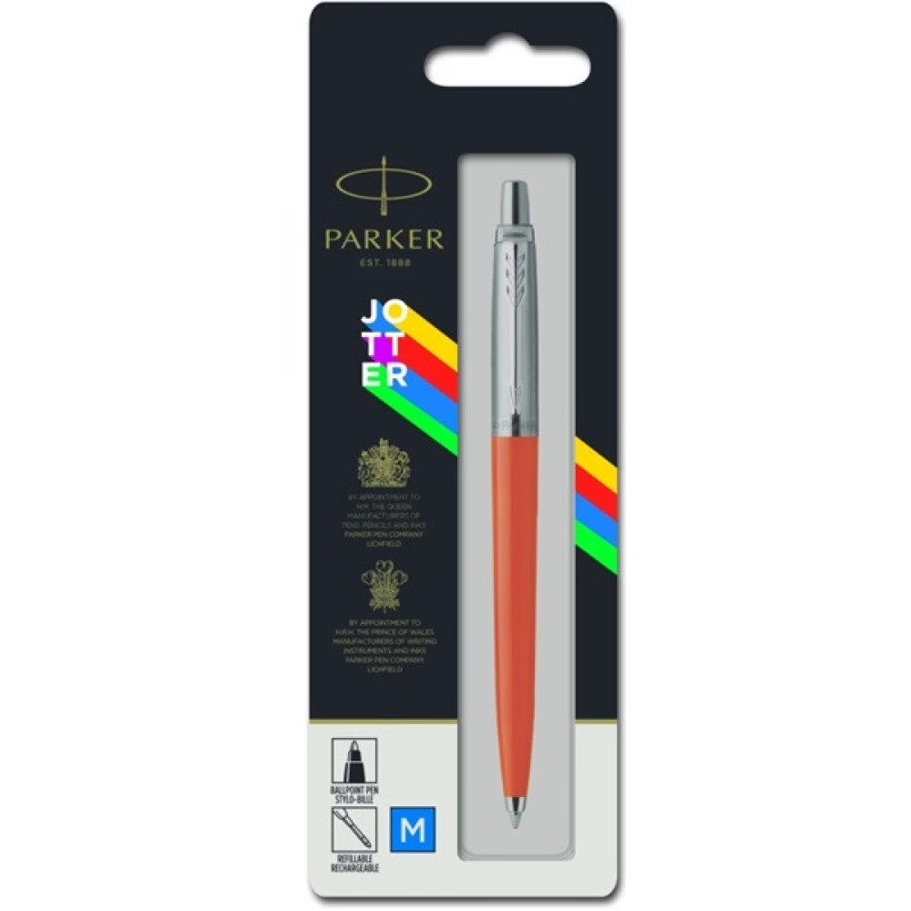 PARKER Royal Jotter Original BL ezüst klip narancs tolltest golyóstoll kék