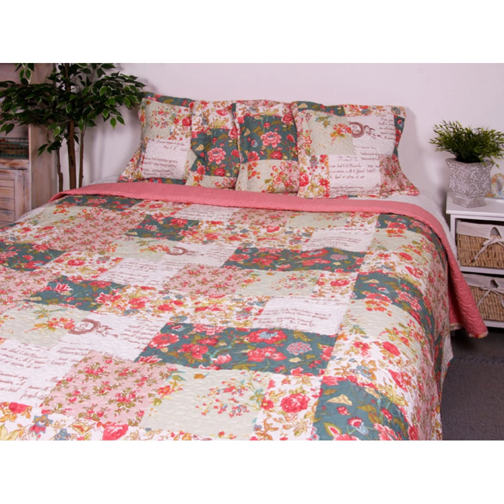 Patchwork Pink ágytakaró 230250