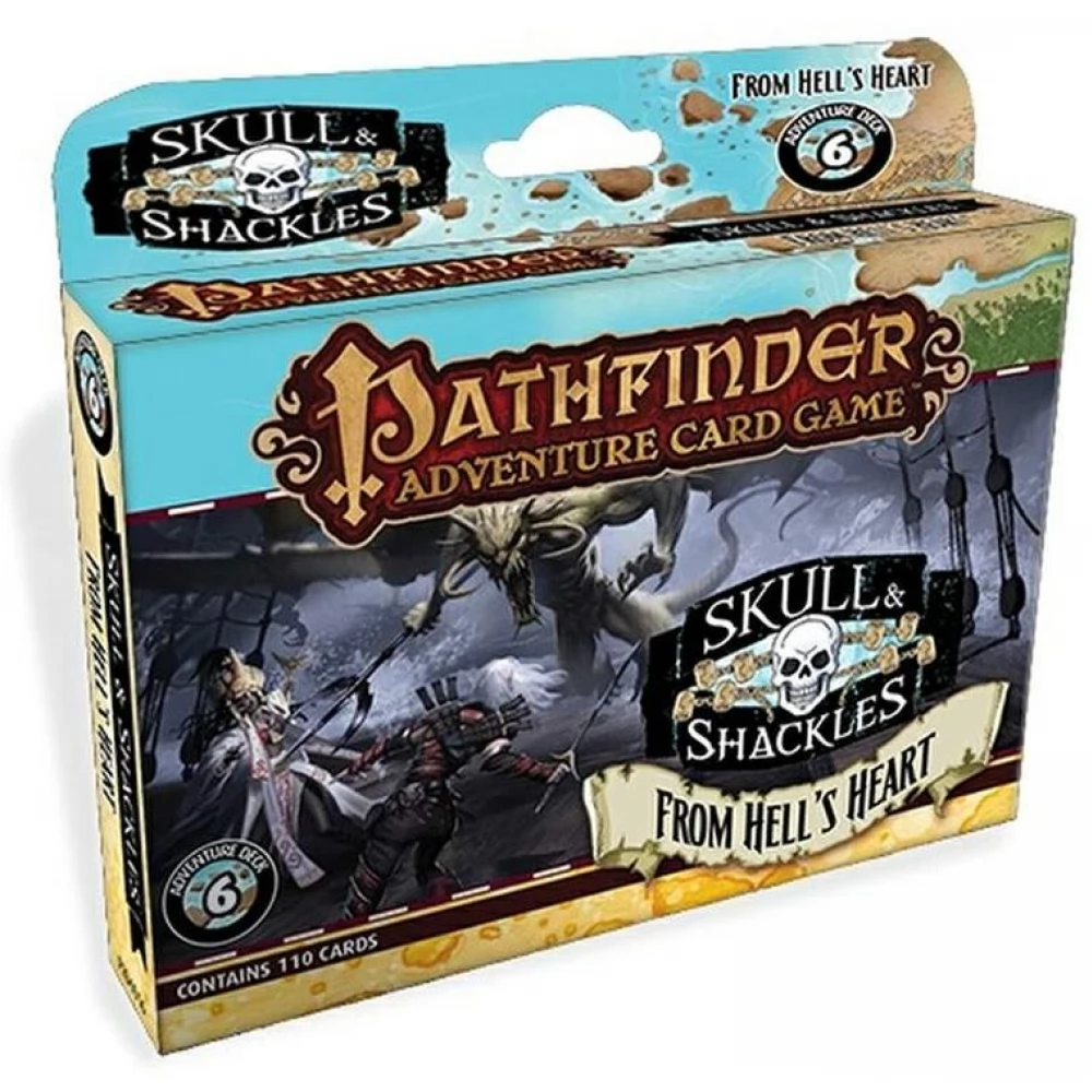 Pathfinder Adventure Card Game: Skull & Shackles - From Hells Heart társasjáték kiegészítő