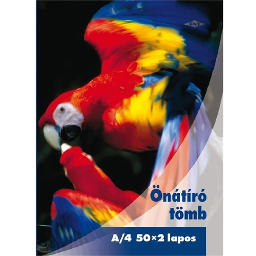 PATRIA Design A4 2x50lapos franciakockás önátírótömb