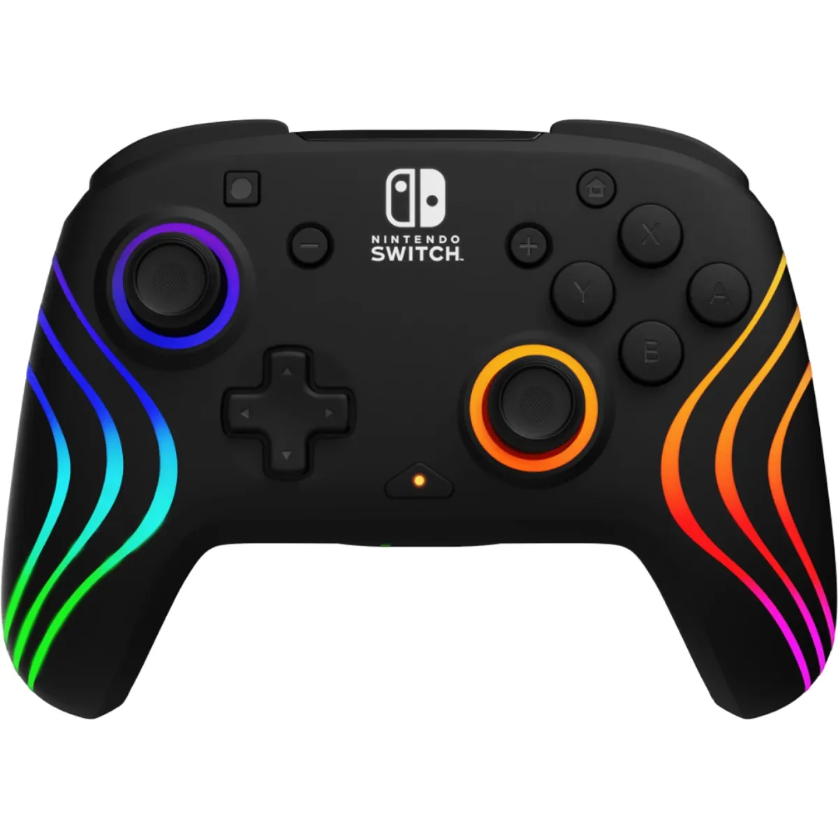 PDP Afterglow Wave RGB LED vezeték nélküli kontroller Switch fekete