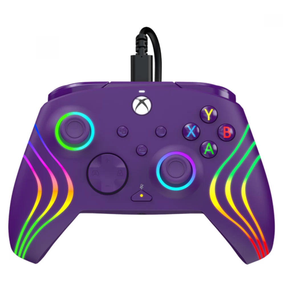 PDP Afterglow Wave Xbox Gamepad Lighting lila