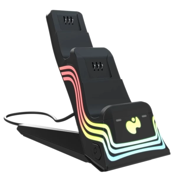 PDP Afterglow Wave Xbox kontroller töltőállomás fekete