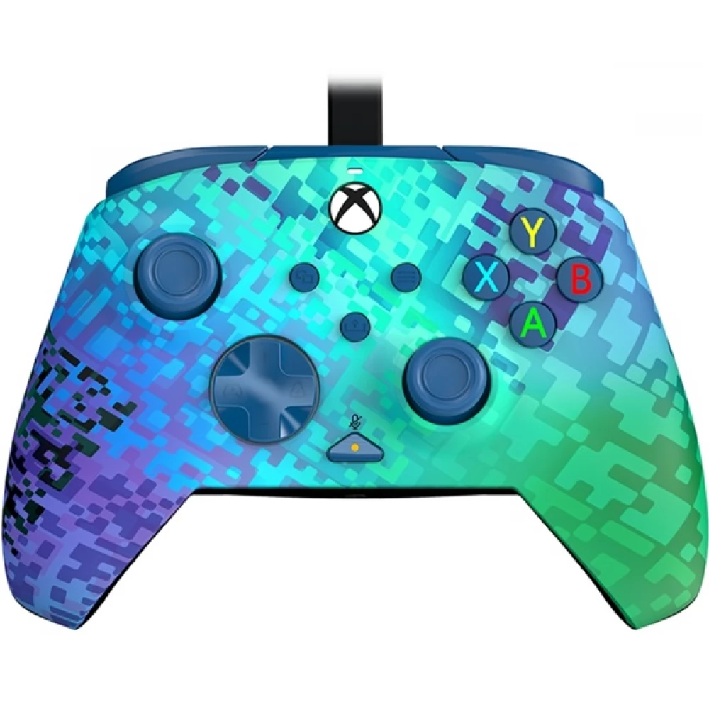 PDP Rematch vezetékes Gamepad Xbox Glitch Green