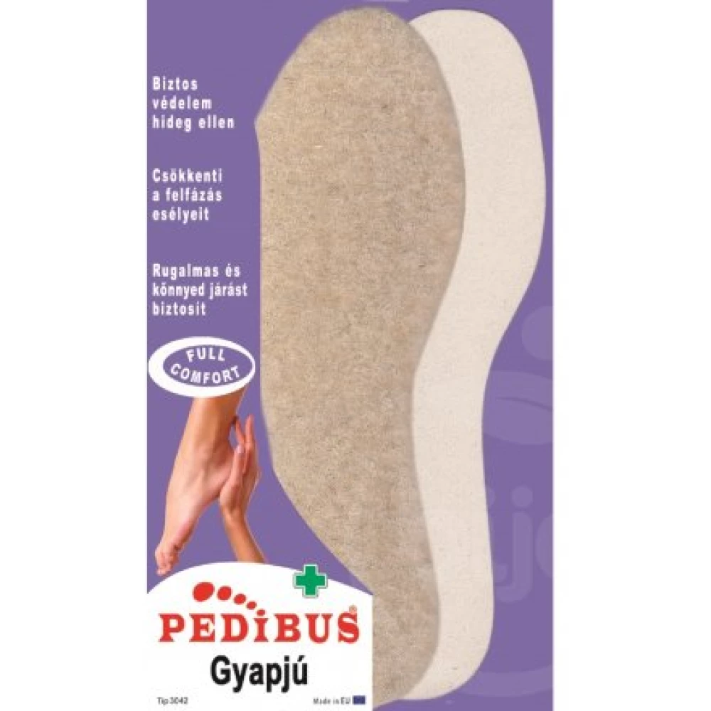 Pedibus talpbetét gyapjú 39-40 1 db
