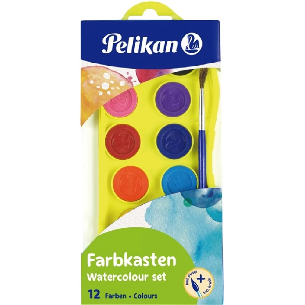 PELIKAN Junior vízfesték készlet 12db-os