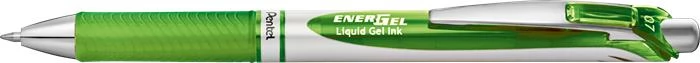 PENTEL EnerGel BL77 Zseléstoll 0.35 mm nyomógombos világoszöld