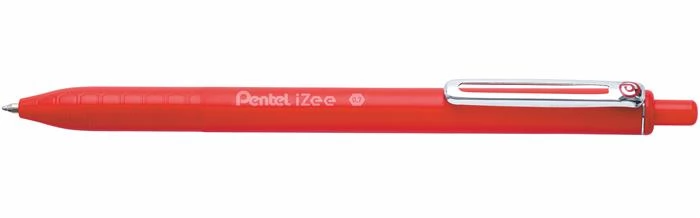 PENTEL iZee Golyóstoll 0.35 mm nyomógombos piros