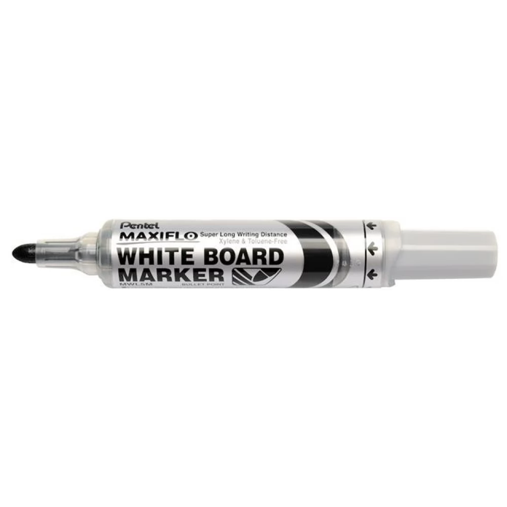 PENTEL Maxiflo MWL5M Táblamarker 2.5 mm kúpos fekete