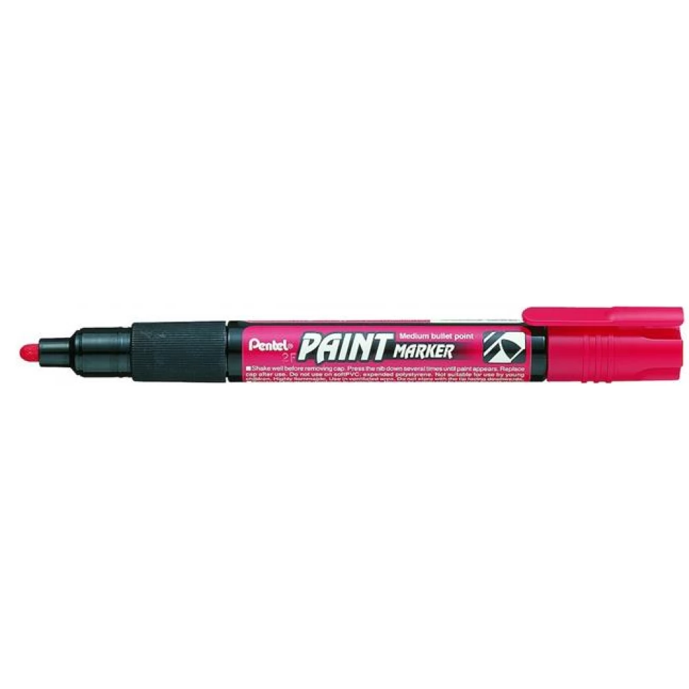 PENTEL MMP20 Lakkmarker 2 mm kúpos piros