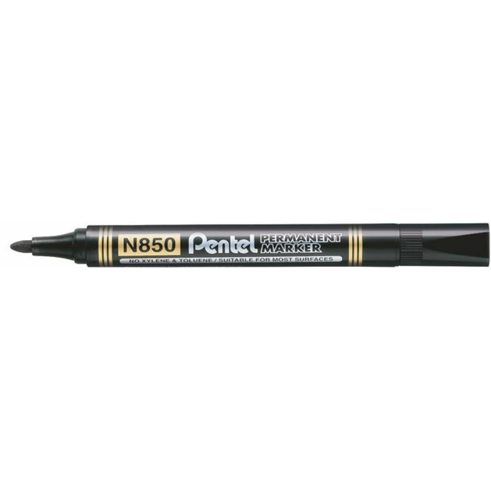 PENTEL N850 Alkoholos marker 1.5 mm kúpos fekete