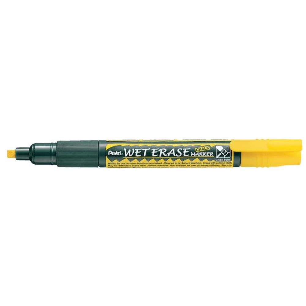 PENTEL SMW26 Krétamarker 2-4 mm megfordítható hegy sárga