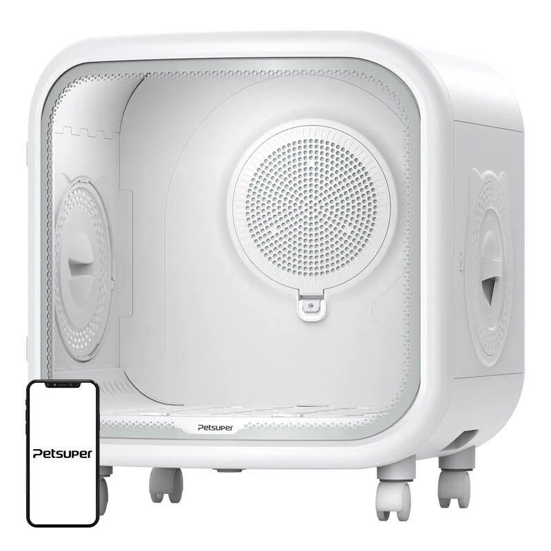 PETSUPER PD01 Kisállat szárító 700W 75L Fehér