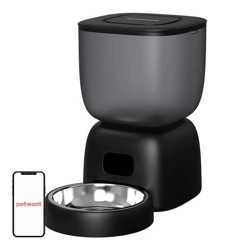 PETWANT F14 Wifi Automatic Smart Feed adagoló 3L Fekete