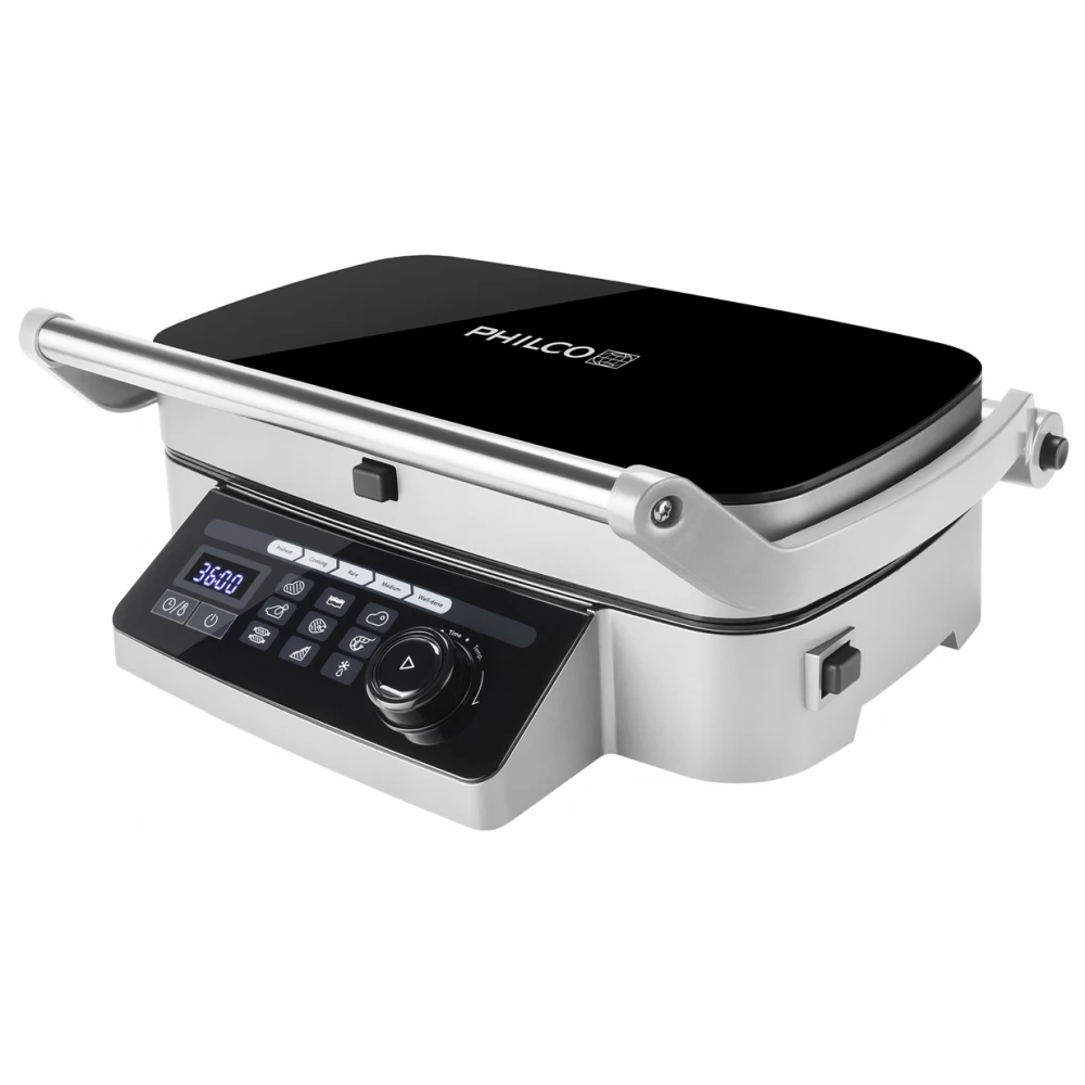 PHILCO PHGR 9000 Kontakt grill 2100 W ezüst fekete
