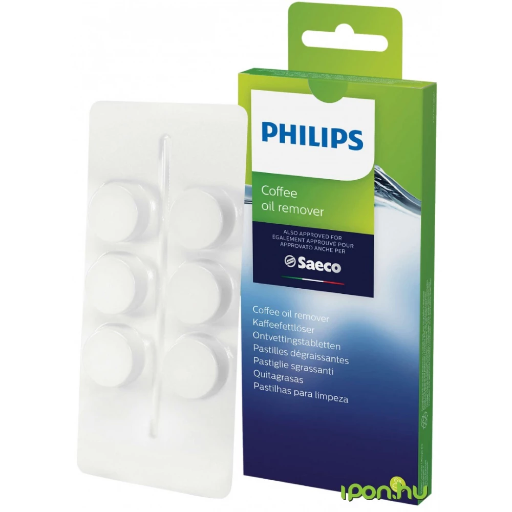 PHILIPS CA6704/10 Tabletta Tisztító Espresso Kávéfőző 6 db