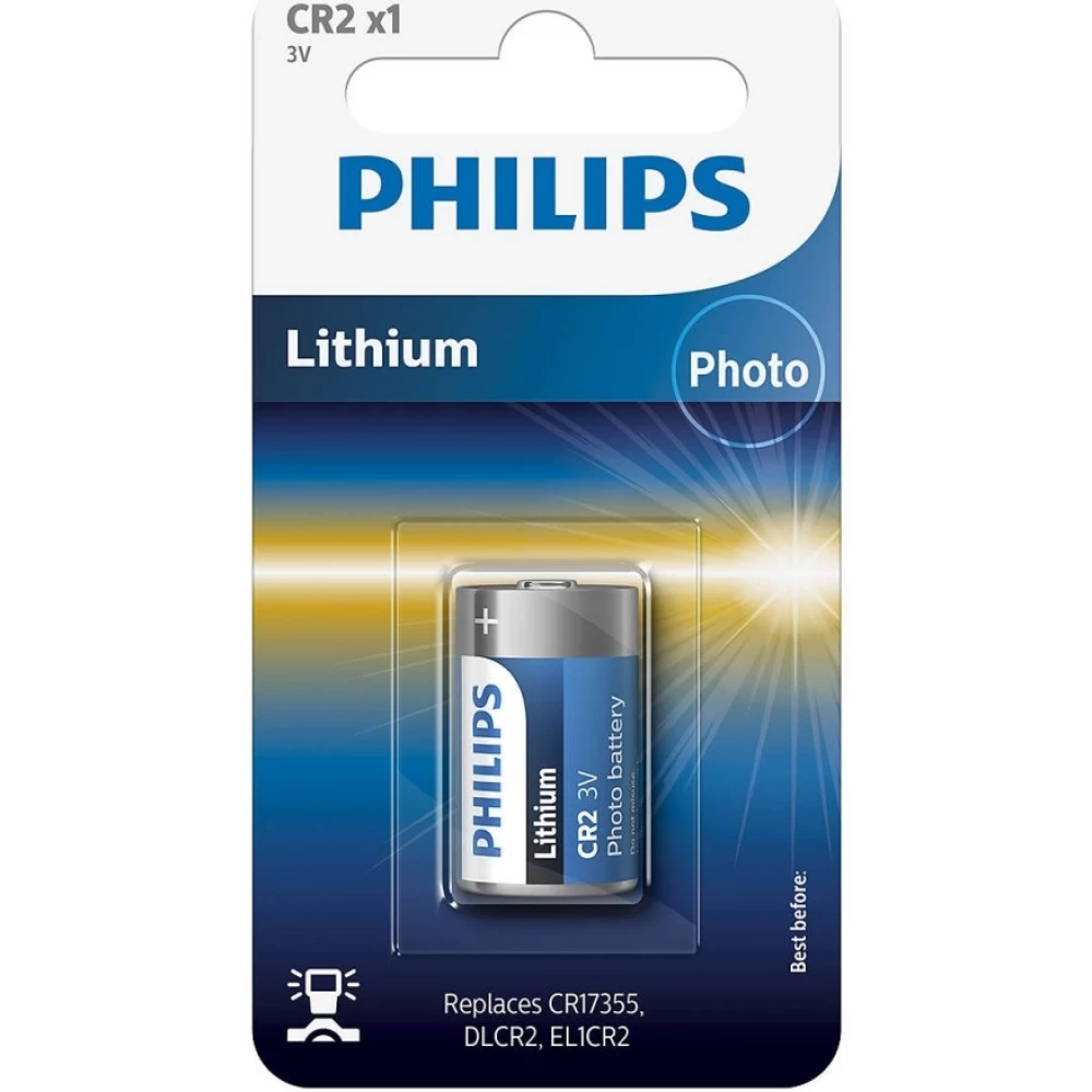 PHILIPS CR2 Lithium 3V 1db