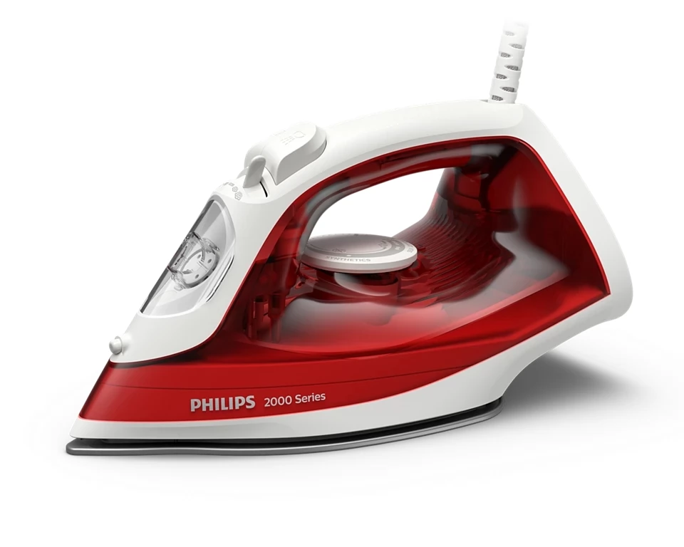 PHILIPS DST2010/40 2000 Series Gőzölős vasaló Fehér/Piros