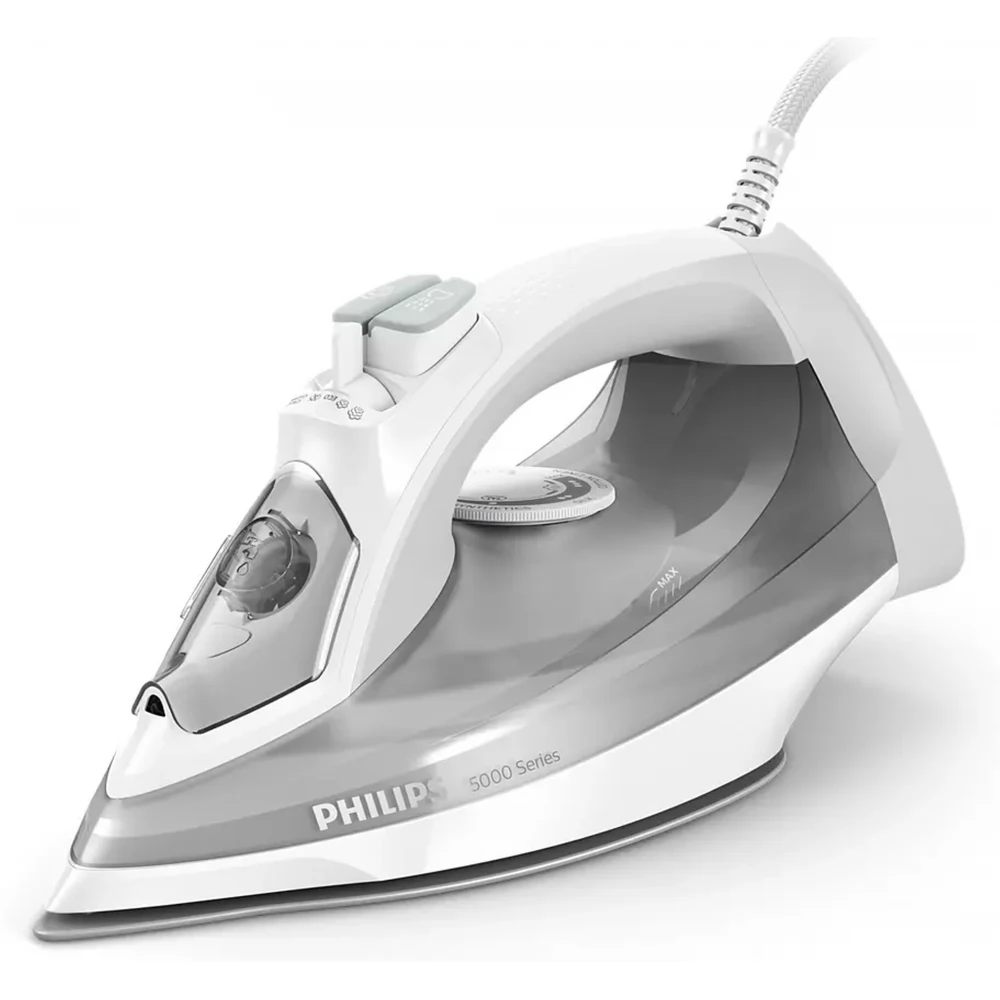PHILIPS DST5010/10 5000 Series Vasaló gőzölős 2400 W 320 ml fehér / szürke