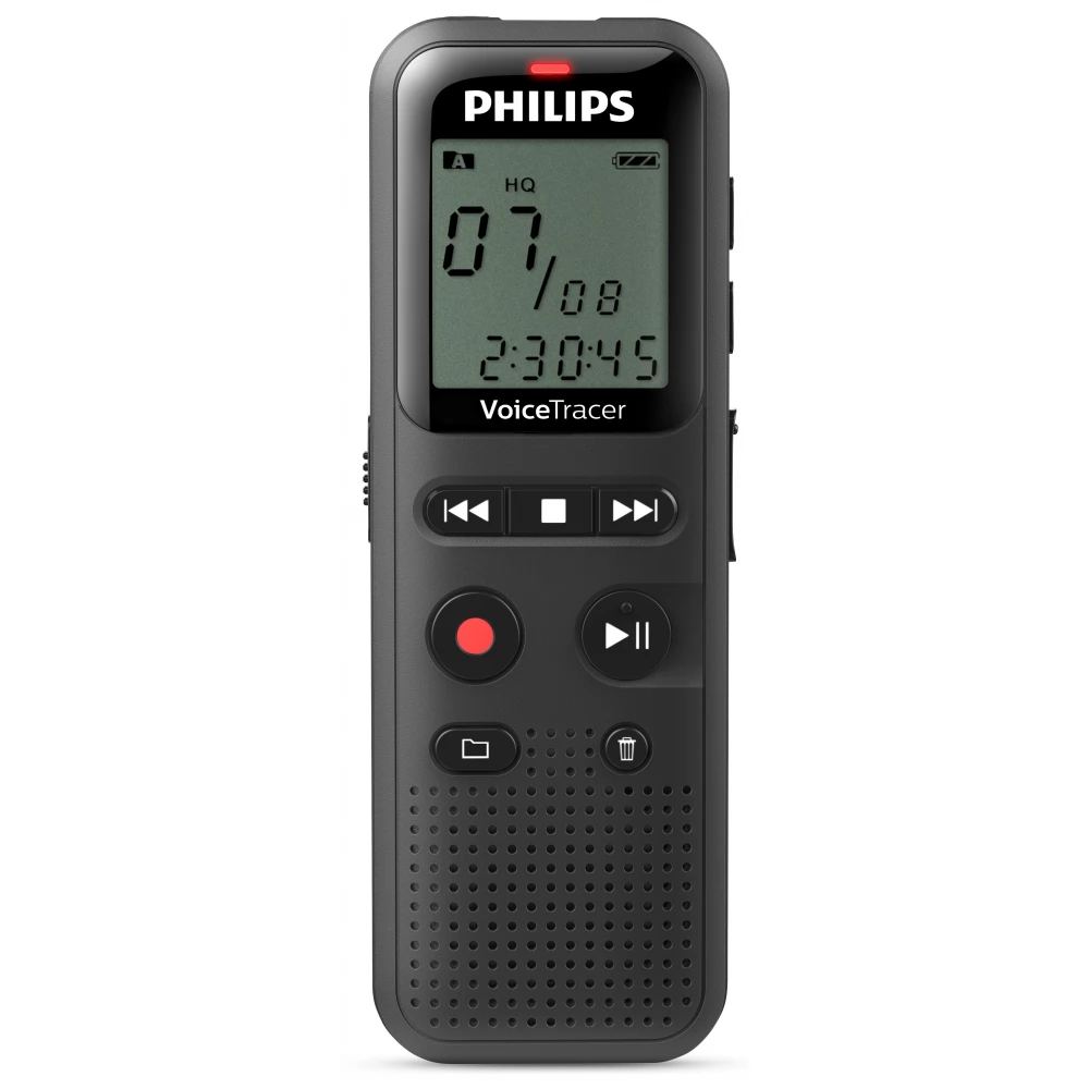 PHILIPS DVT1160 VoiceTracer Audio Recorder 8GB