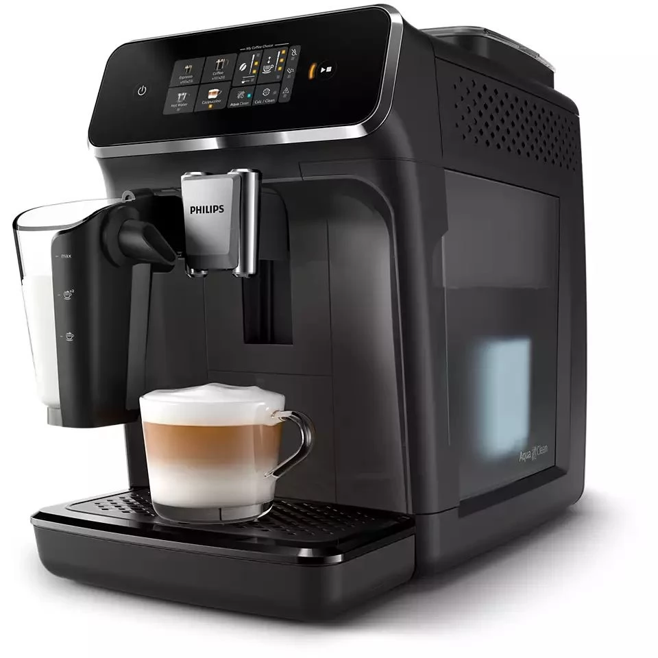 PHILIPS EP2334/10 2300 LatteGo tejhabosítóval Kávéfőző Fekete