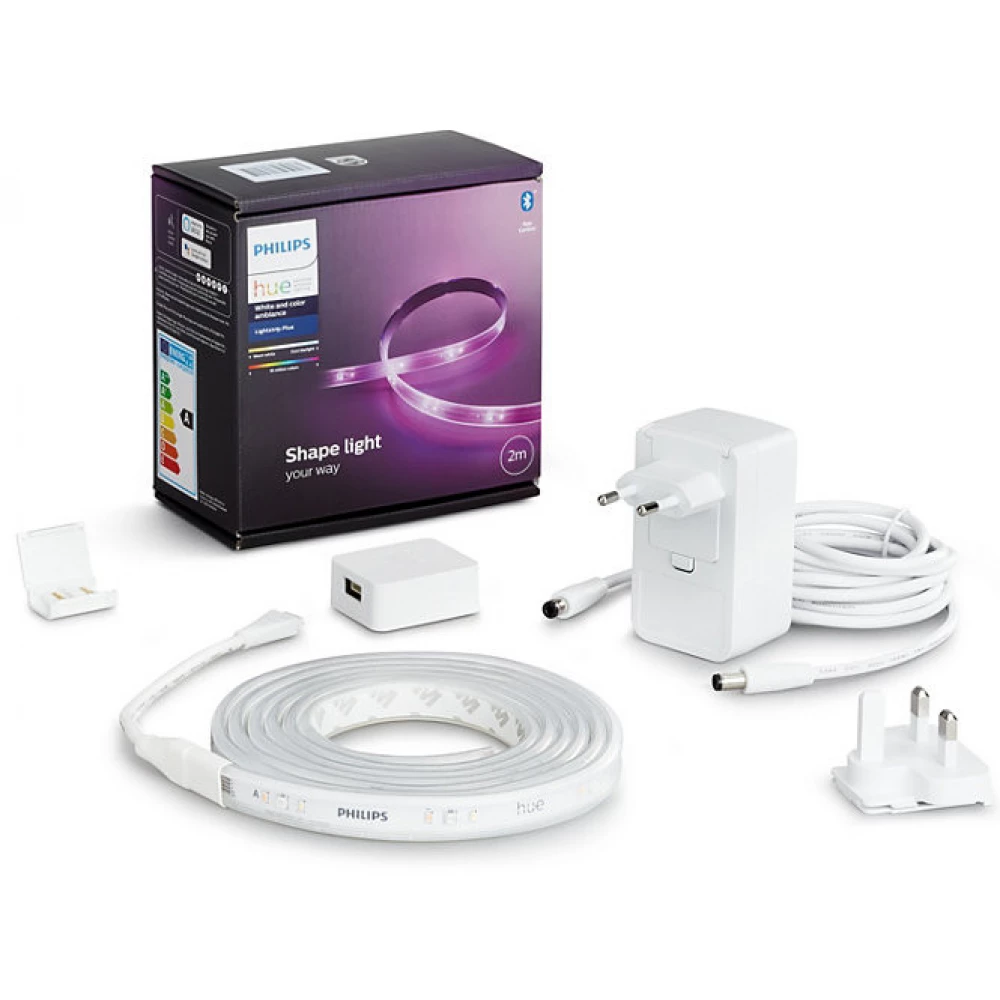 PHILIPS Hue White and color ambiance Lightstrip Plus Base V4 2 méter