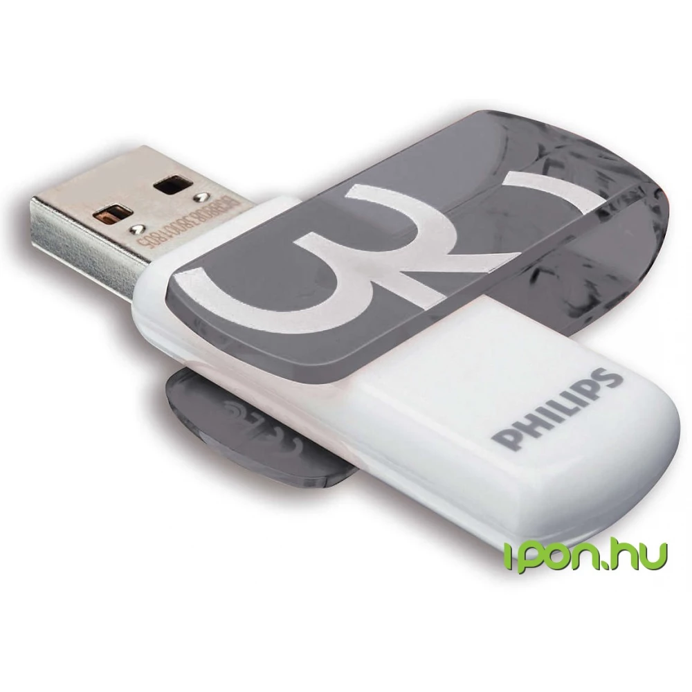 PHILIPS Vivid 32GB USB 2.0 Fehér-Szürke
