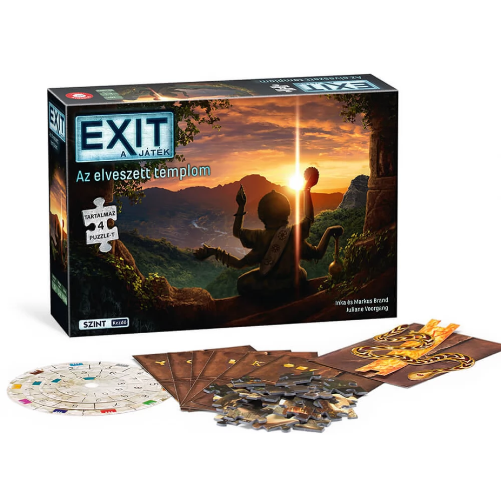 PIATNIK Exit A játék és puzzle - Az elveszett templom társasjáték