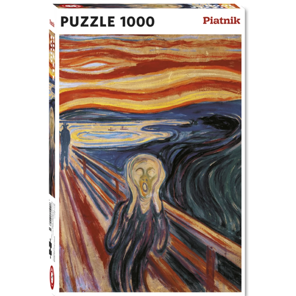 PIATNIK Puzzle játék 1000 darabos puzzle Edvard Munch Sikoly