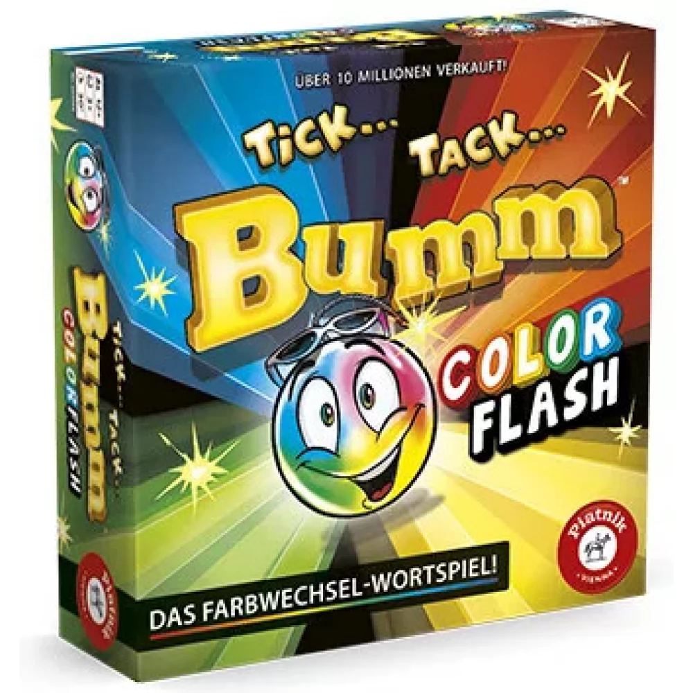 PIATNIK Tick...Tack.. Bumm! Color Flash társasjáték