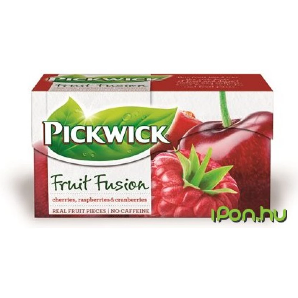 PICKWICK Gyümölcstea 20x2 g meggy-áfonya-málna