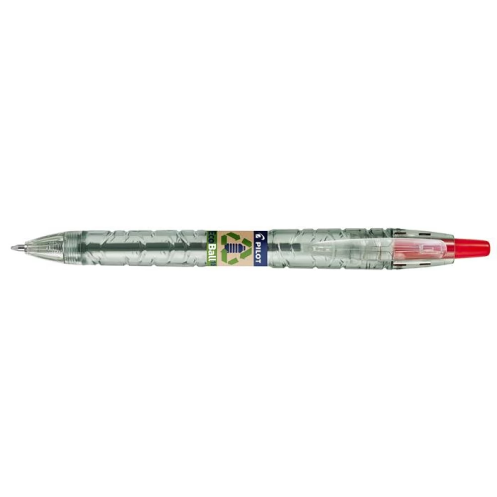 PILOT B2P EcoBall golyóstoll 027 mm nyomógombos piros