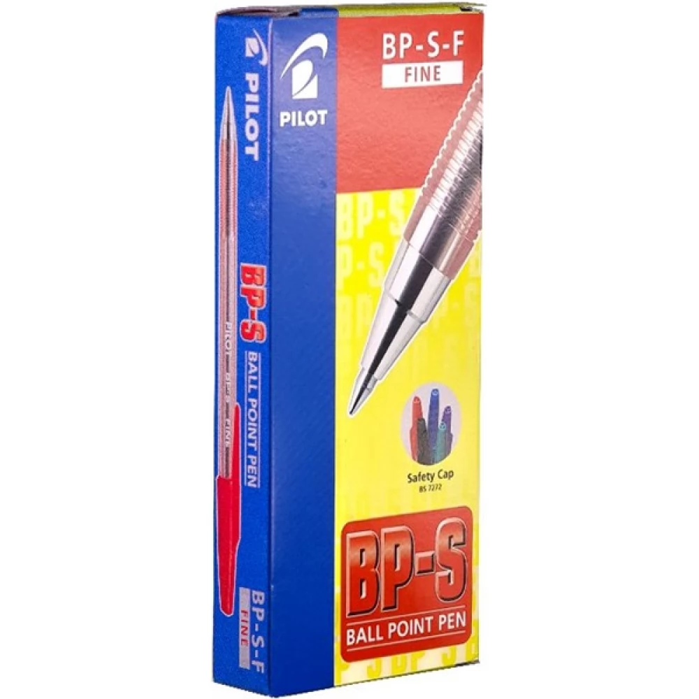 PILOT BP-S golyóstoll piros 12 db