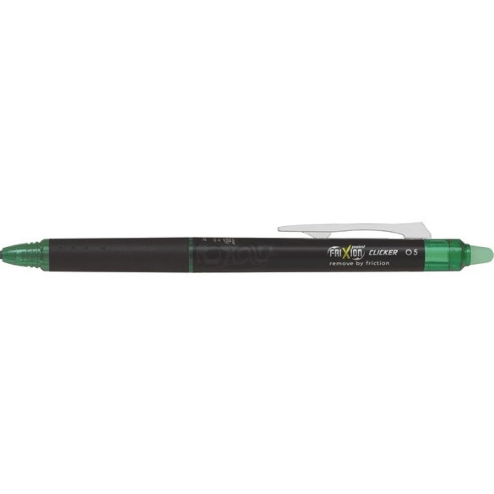 PILOT Clicker Point 0.5mm törölhető rollertoll zöld