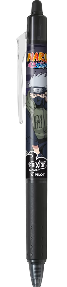 PILOT FriXion Clicker 0.7 NARUTO Limited Edition rollerirón fekete