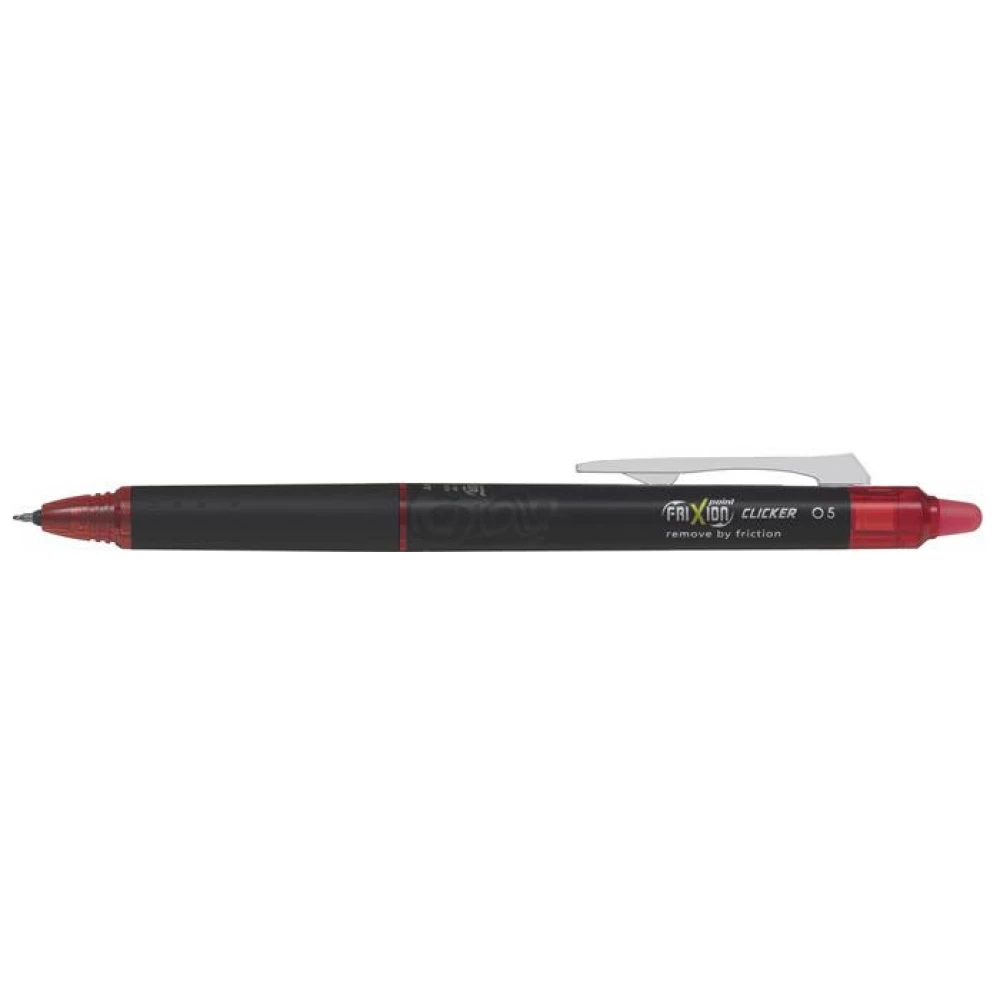 PILOT Frixion Point Clicker Rollertoll 0.25 mm tűhegyű nyomógombos törölhető piros
