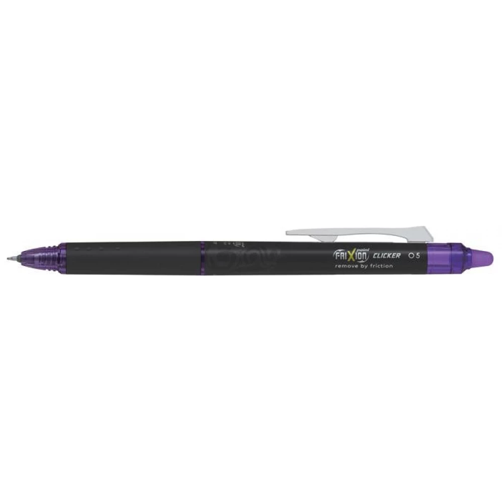 PILOT Frixion Point Clicker Rollertoll 0.25 mm tűhegyű nyomógombos törölhető lila