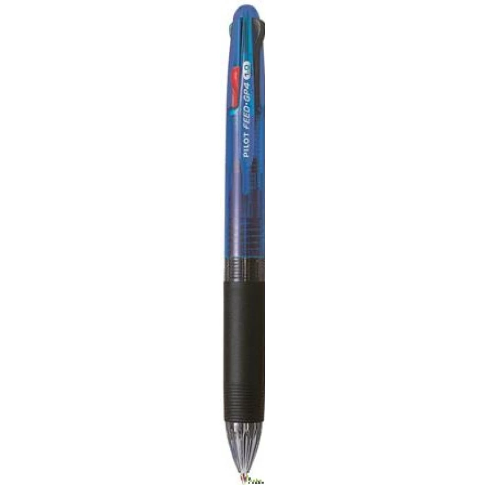 PILOT Golyóstoll 0.27 mm nyomógombos négyszínű Feed GP4 kék test