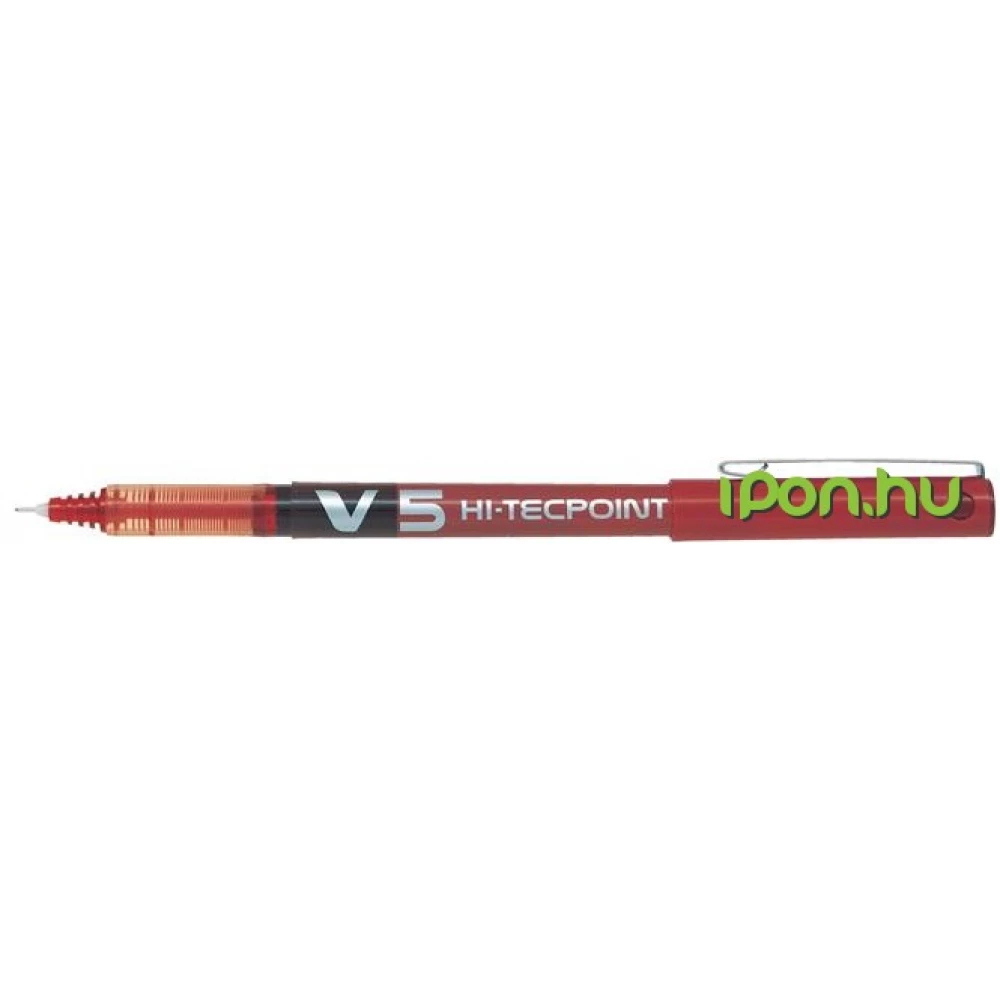 PILOT Hi-Tecpoint V5 Rollertoll 0.3 mm tűhegyű piros