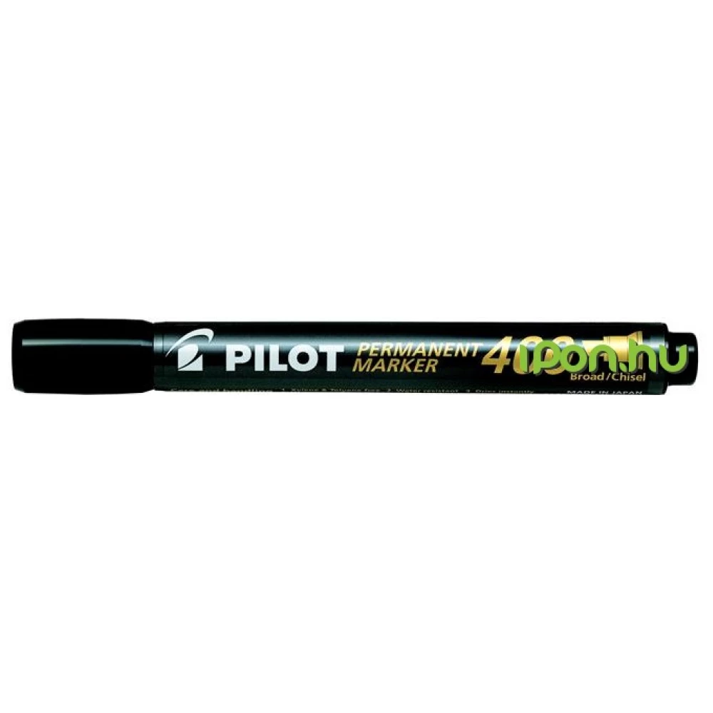 PILOT Permanent Marker 400 Alkoholos marker 1.5-4 mm vágott fekete