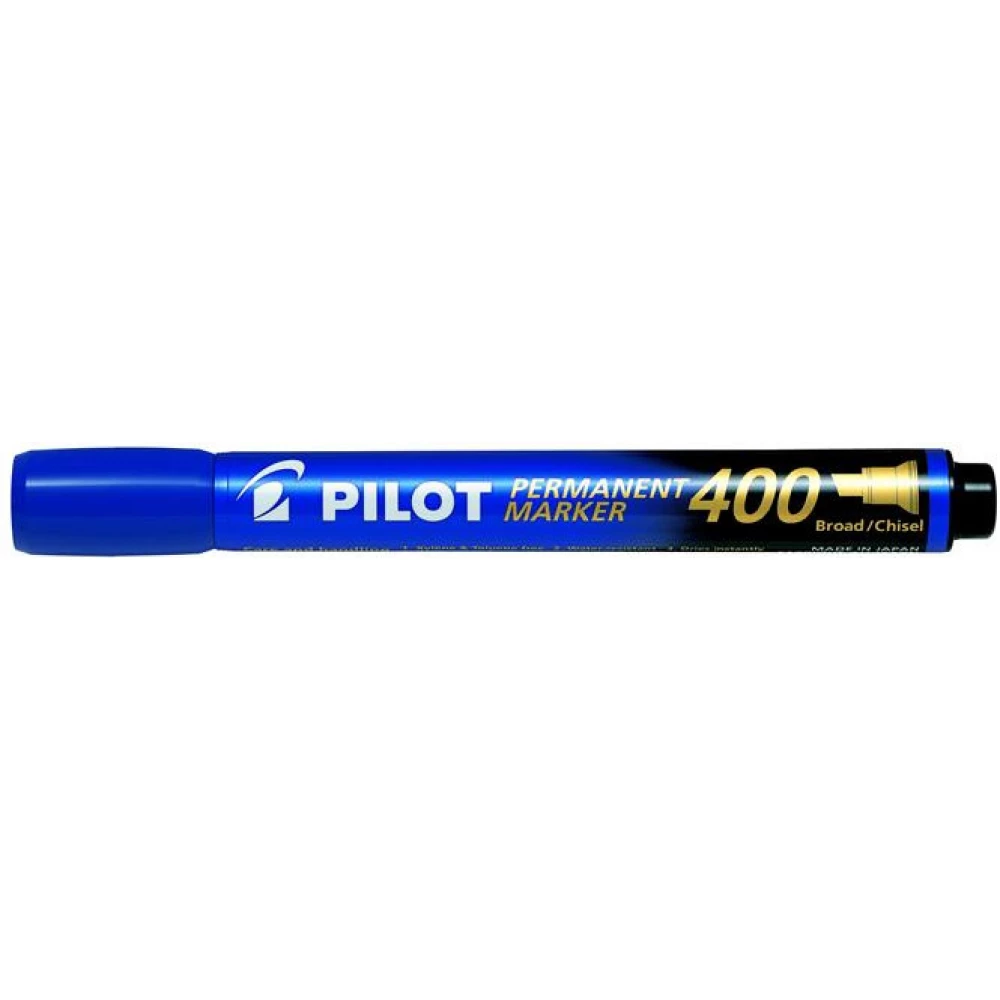 PILOT Permanent Marker 400 Alkoholos marker 1.5-4 mm vágott kék