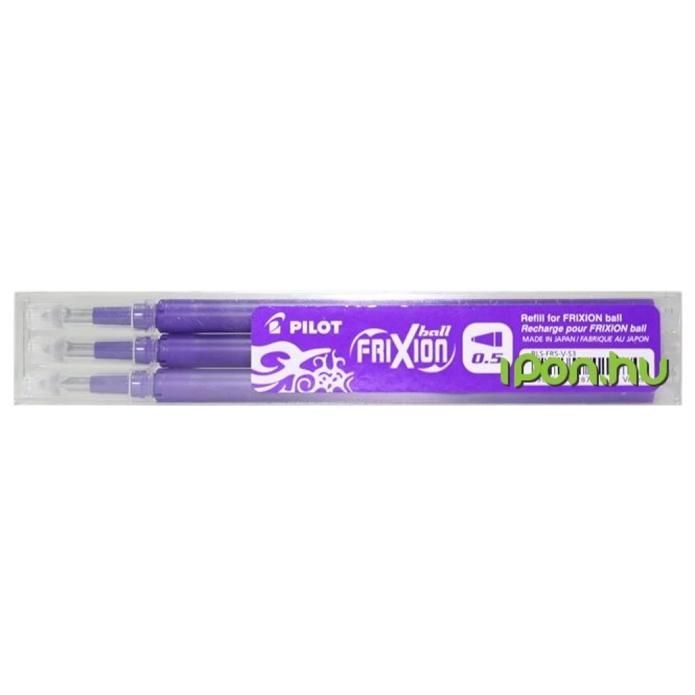 PILOT Rollertoll betét 0.25 mm törölhető Frixion Clicker lila