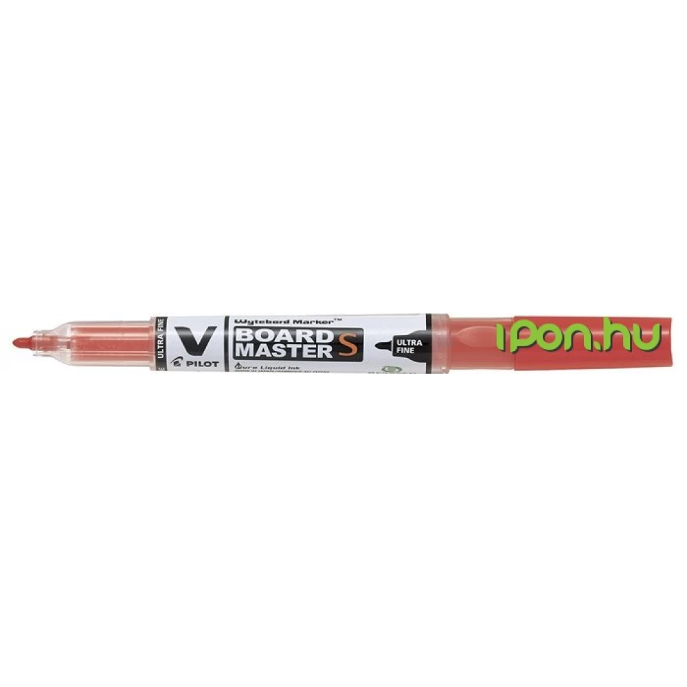 PILOT V Board Master Táblamarker 0.8 mm UF kúpos piros