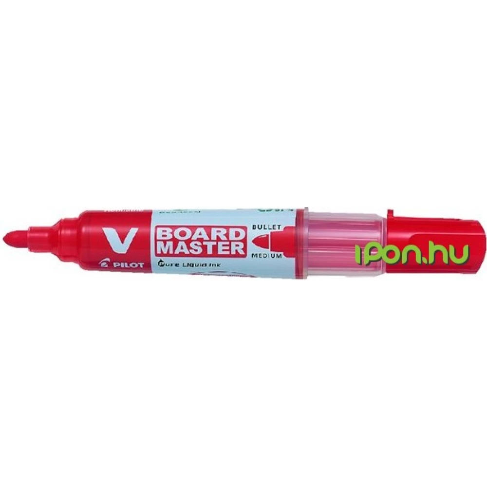 PILOT V BOARD MASTER táblamarker piros BeGreen